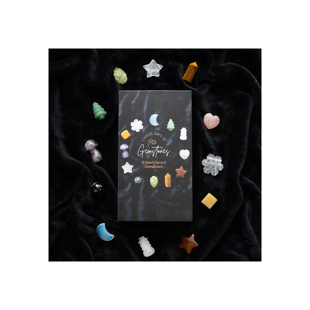 12 Days of Christmas Shaped Crystal Advent Calendar Magical Mystical